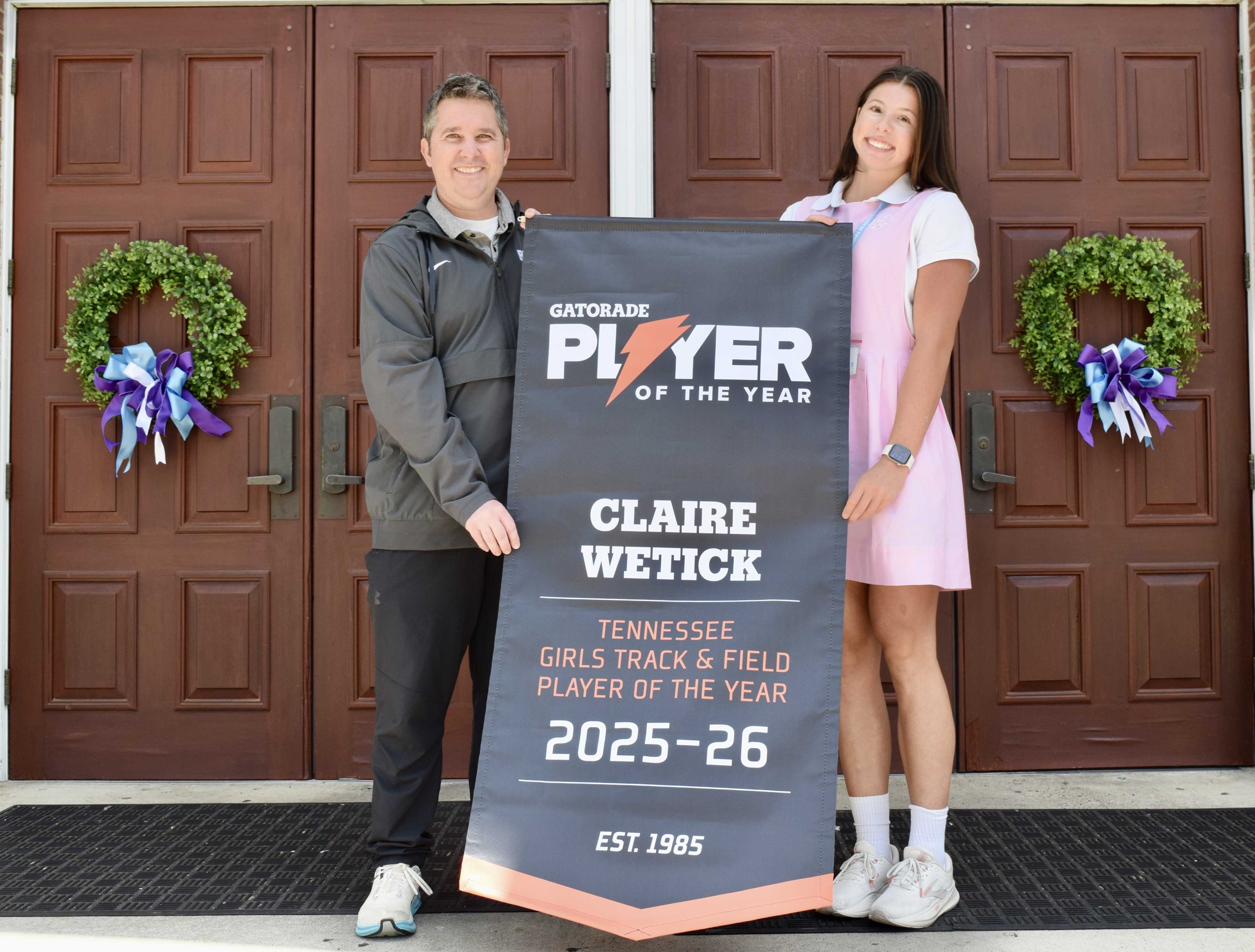 Claire Wetick Named Gatorade Tennessee Girls Track and Field Player of the Year