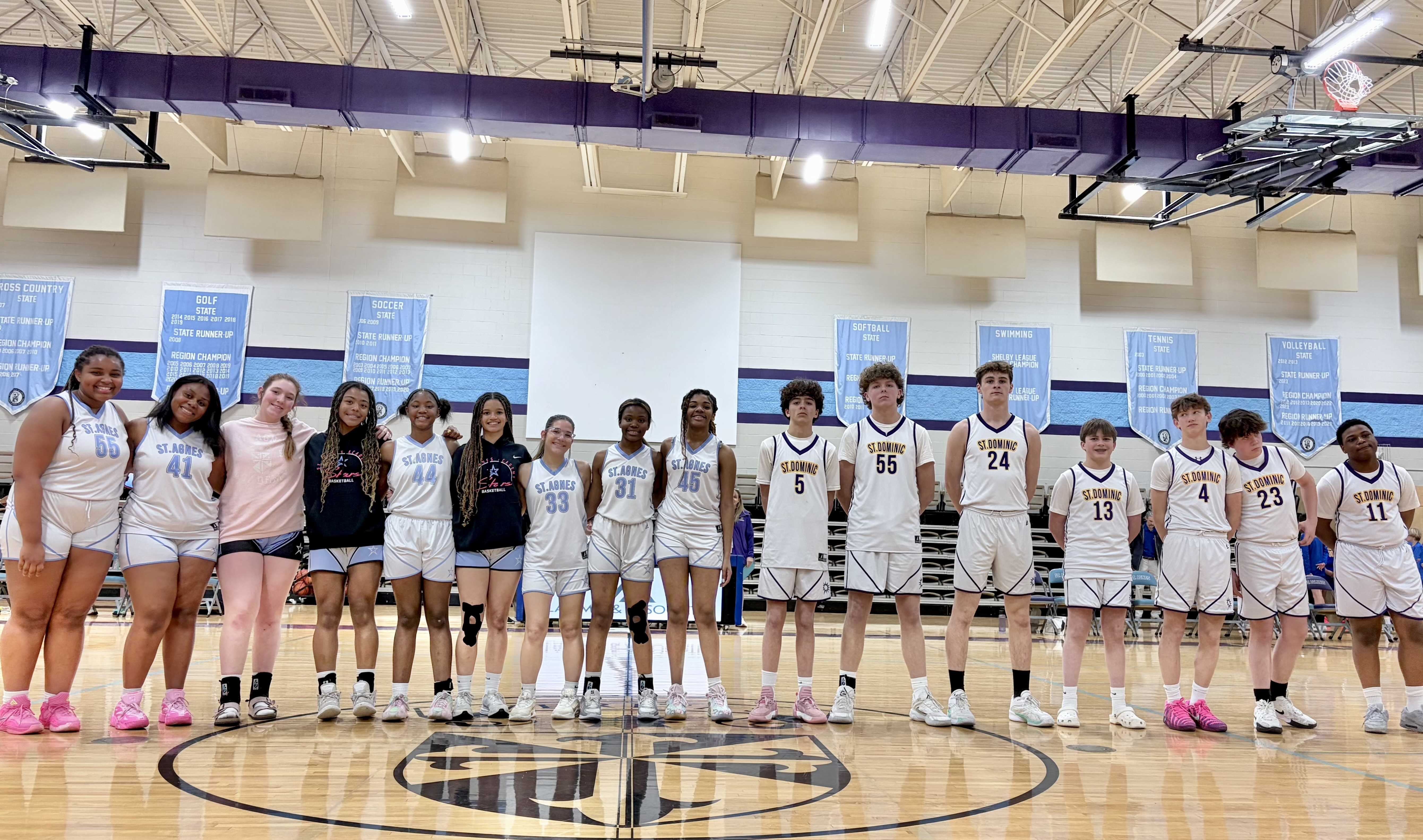 Eighth Grade Athletes Honored-Winter Sports